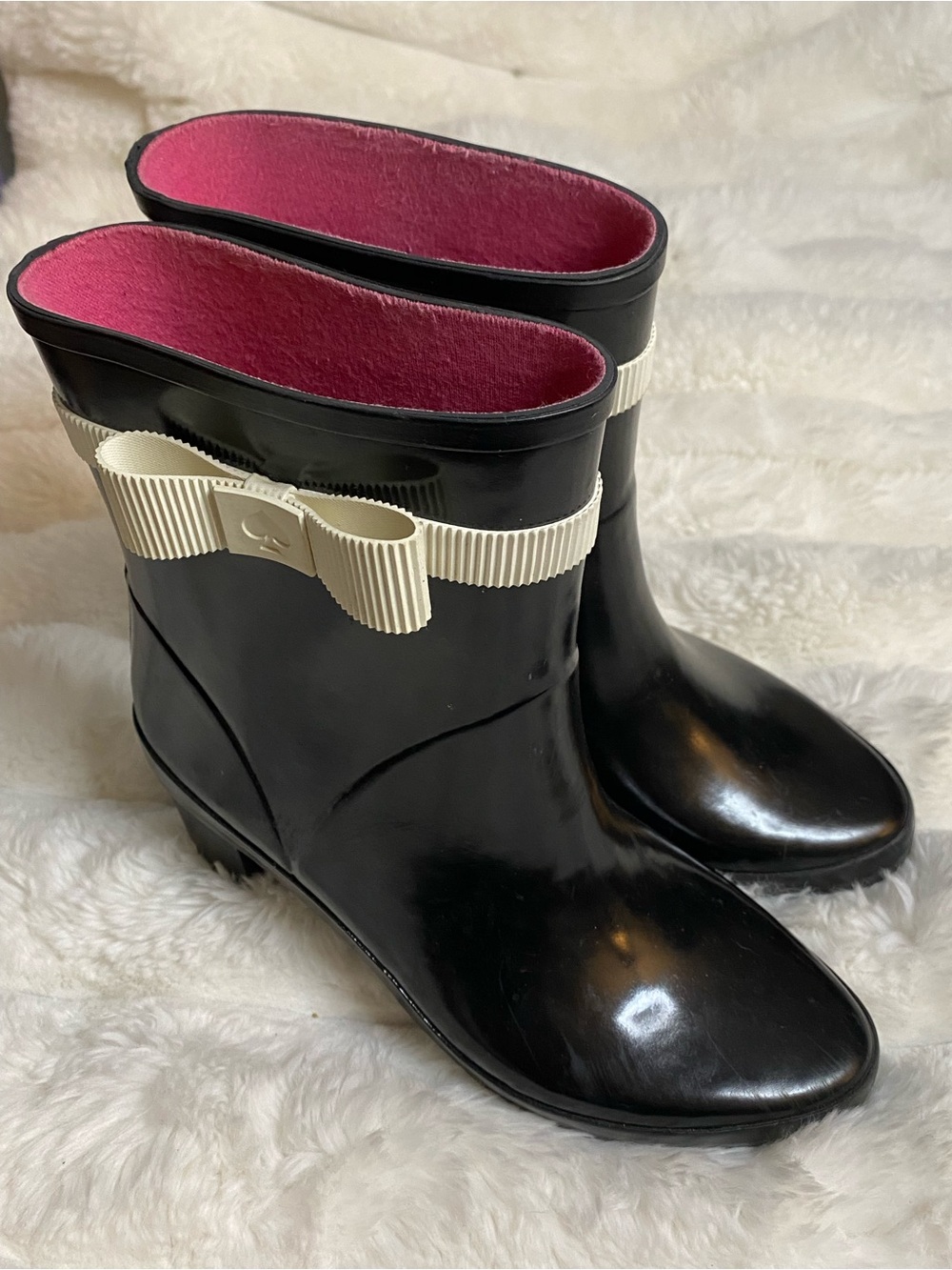 Kate Spade Paloma heeled Rubber Rain Boots